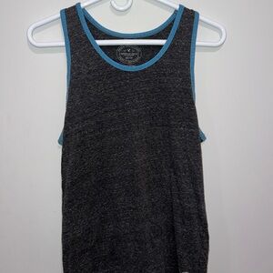 Men’s tank top. Size XS. Grey and Blue. Brand is American Eagle